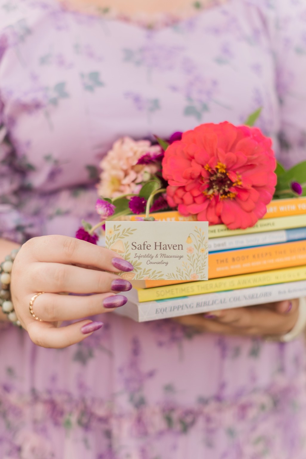 Safe Haven Counseling business card