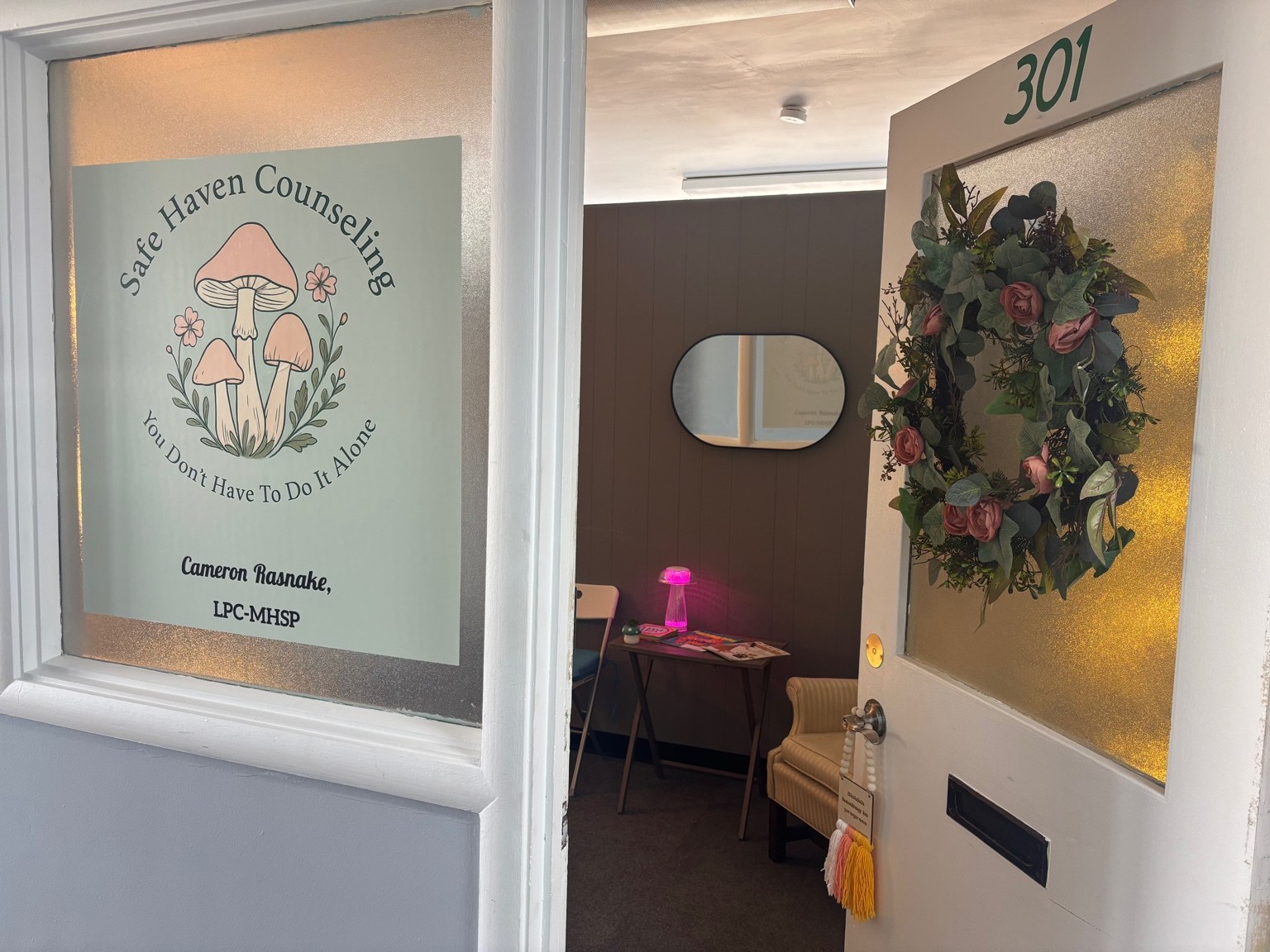 Safe Haven Counseling entrance